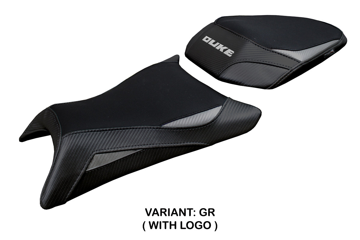 KTM 390 Duke 2024 2025 Seat Cover Tappezzeria Black Grey