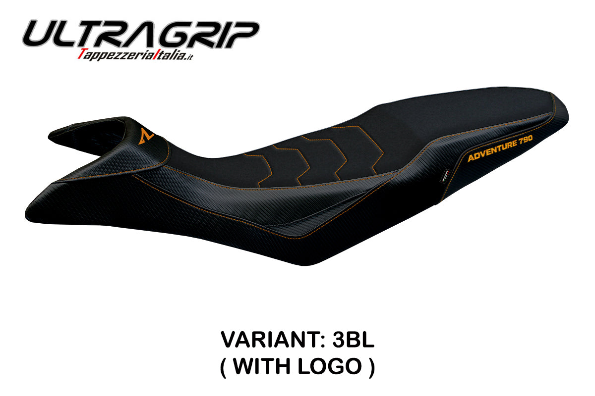 KTM 790 Adventure R 2019-2020 Seat Cover Tappezzeria Italia Ultragrip in Black