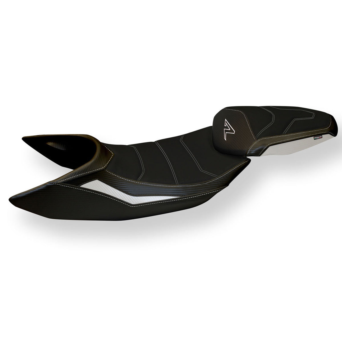 KTM 1290 Super Duke R 2014-2019 Seat Cover Tappezzeria Italia Ultragrip in White