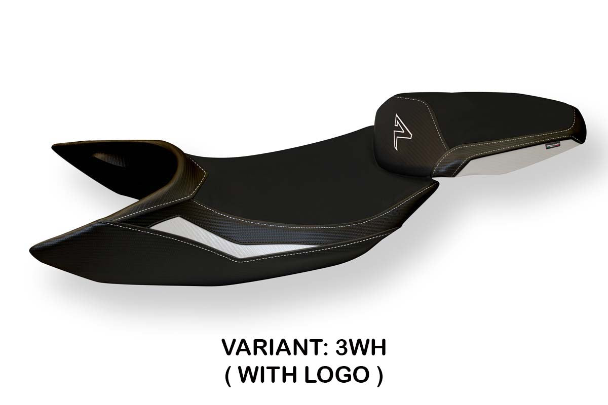 KTM 1290 Super Duke R 2014-2019 Seat Cover Tappezzeria Italia in White