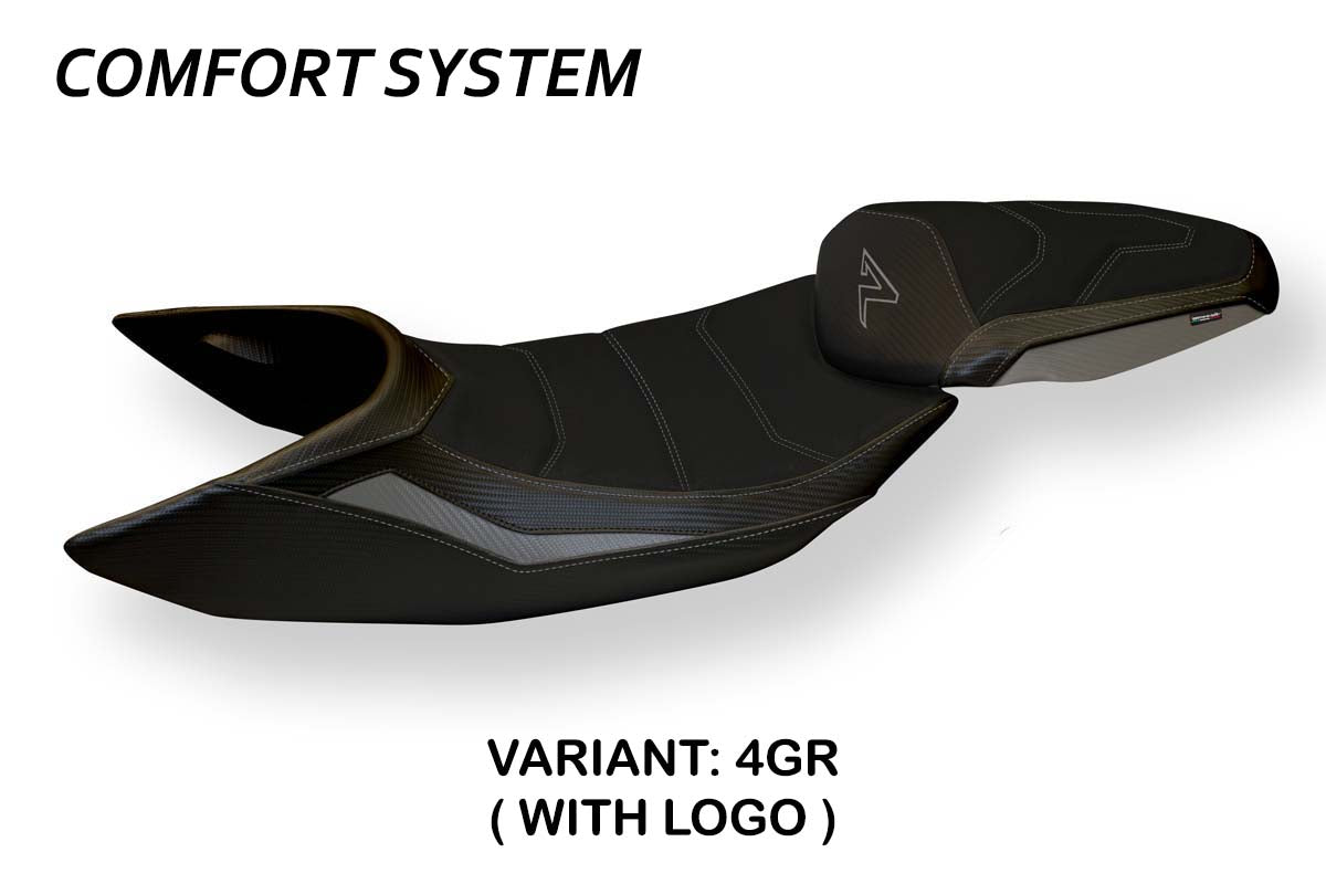 KTM 1290 Super Duke R 2014-2019 Seat Cover Tappezzeria Italia Comfort in Grey