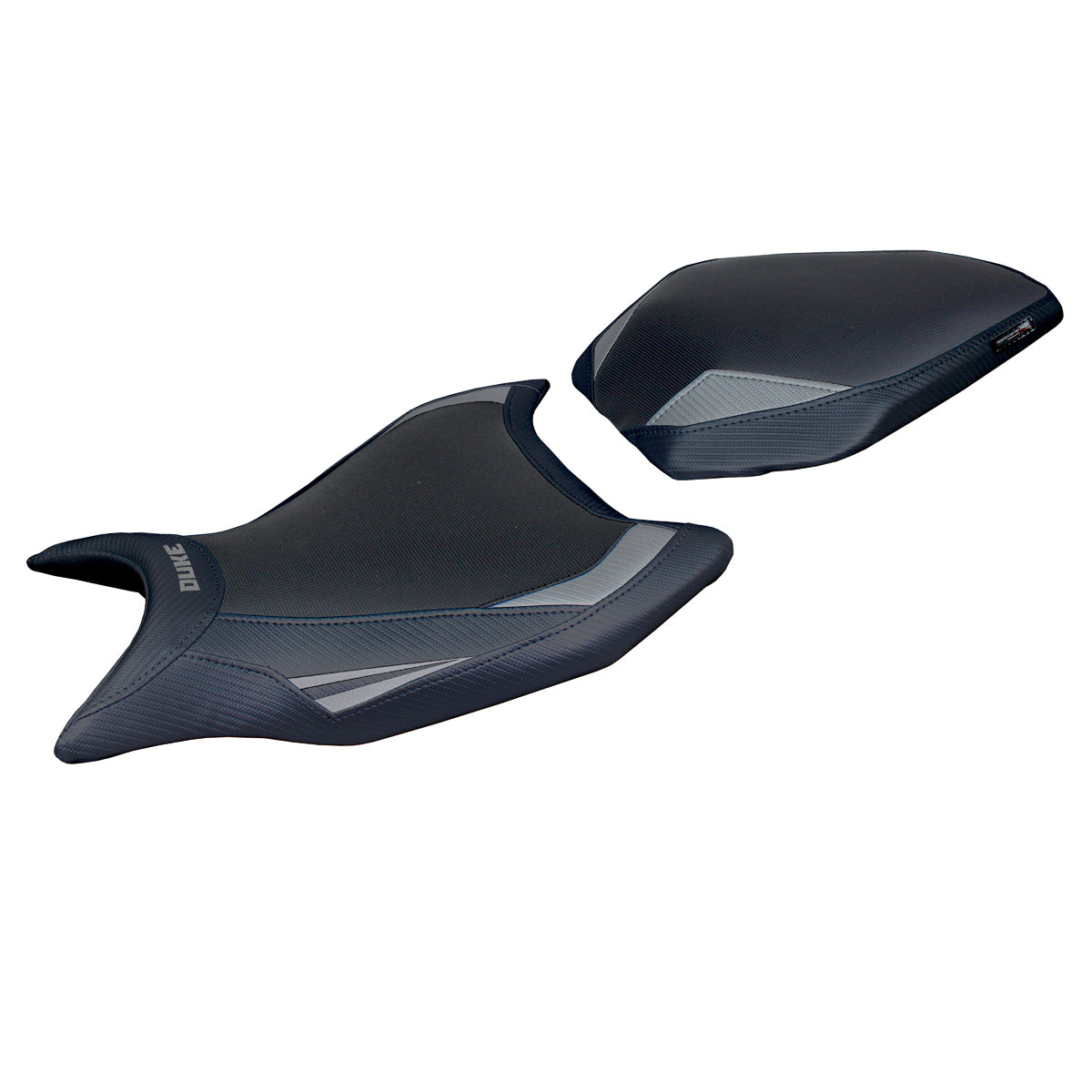 KTM 990 Duke 2024-2025 Seat Cover Tappezzeria Italia Comfort in Grey and Black