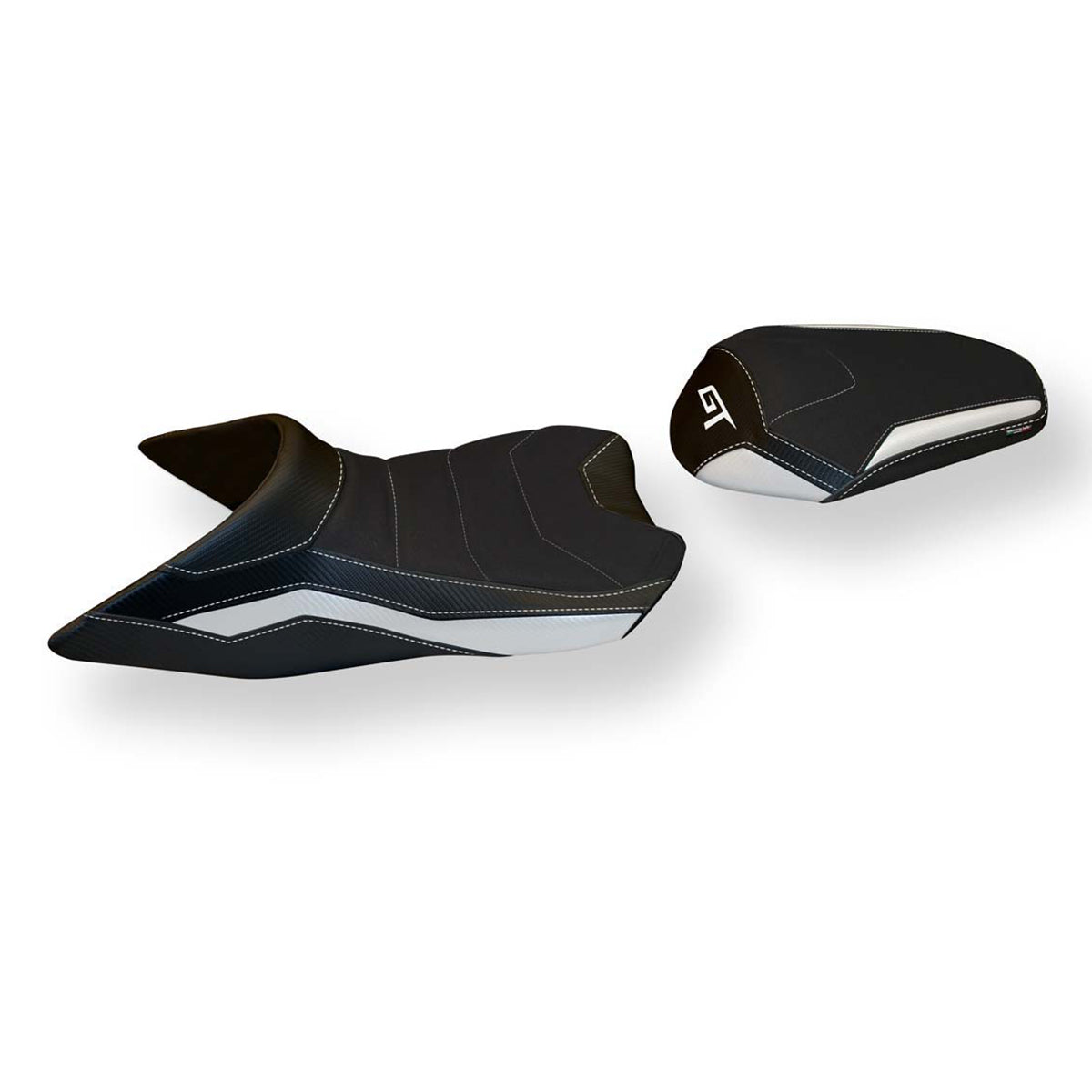 KTM 1290 Super Duke GT 2019-2025 Seat Cover Tappezzeria Italia Ultragrip in White