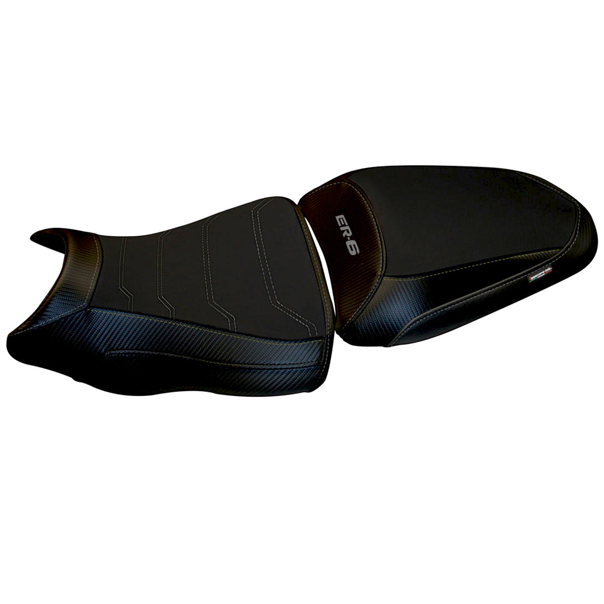 Kawasaki ER-6N ER-6F 2012-2016 Seat Cover Tappezzeria Italia Comfort in Black