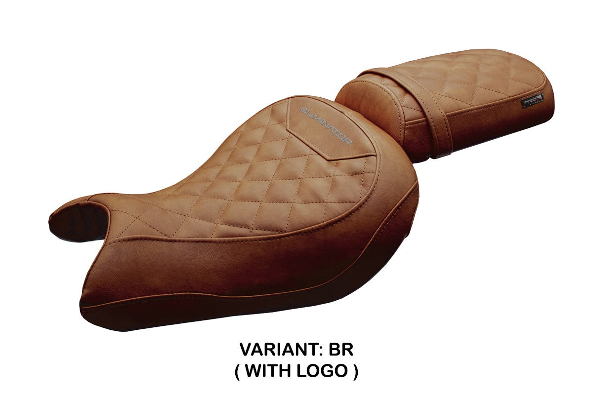 Kawasaki Eliminator 500 2024-2025 Seat Cover Tappezzeria Brown