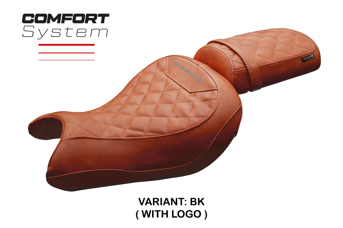 Kawasaki Eliminator 500 2024-2025 Seat Cover Tappezzeria Comfort Brick