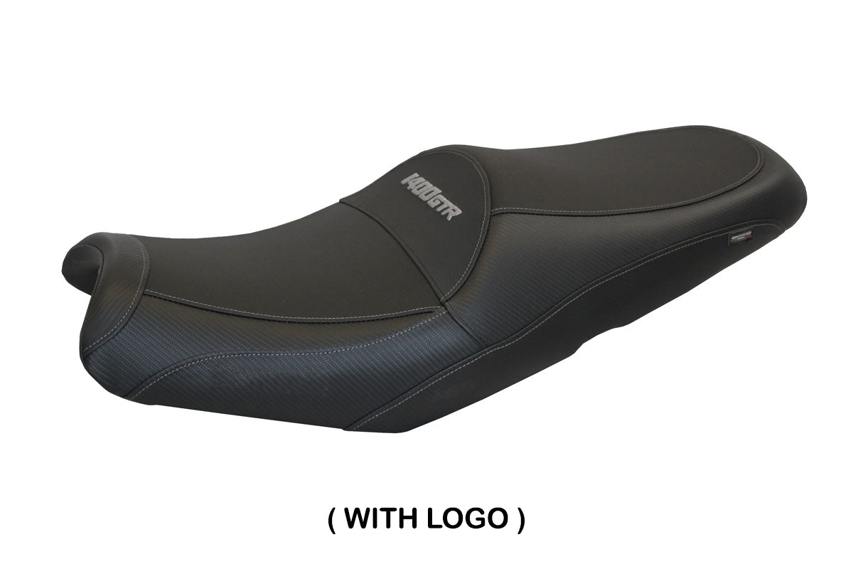Kawasaki Concours 14 GTR 1400 2007-2016 Seat Cover Tappezzeria Italia in Black