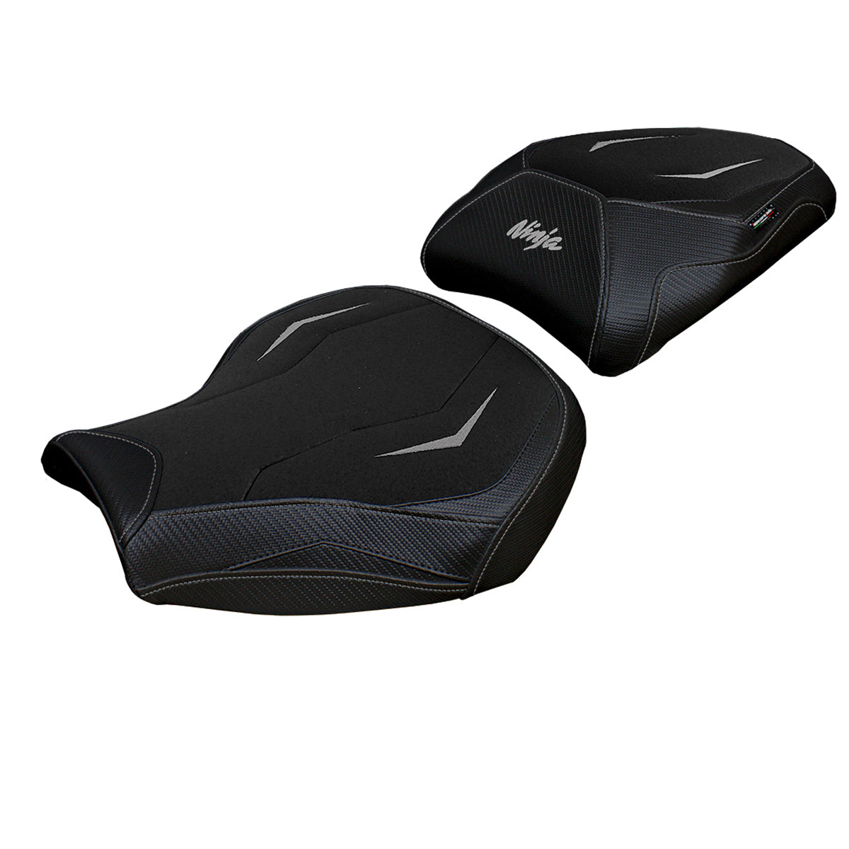 Kawasaki Ninja H2 1000SX 2018-2025 Seat Cover Tappezzeria Italia Ultragrip in Black