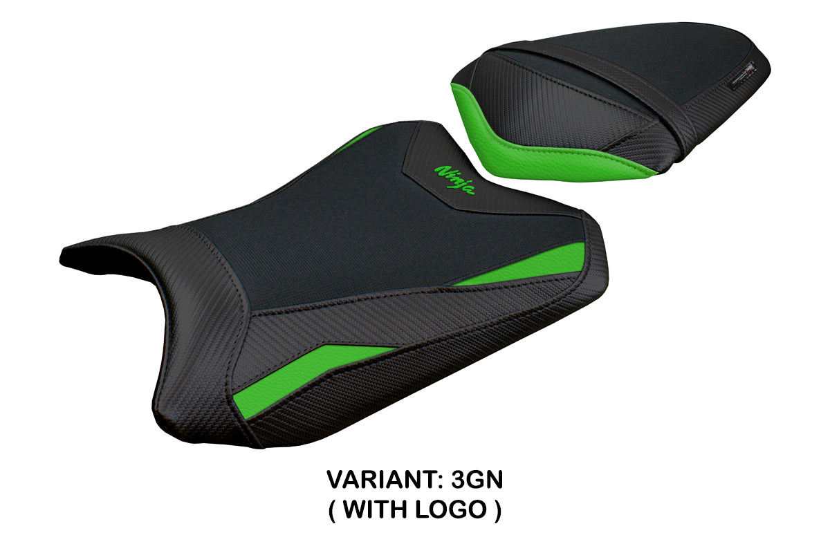 Kawasaki Ninja 300 2013 2014 2015 2016 2017 Seat Cover Tappezzeria Green
