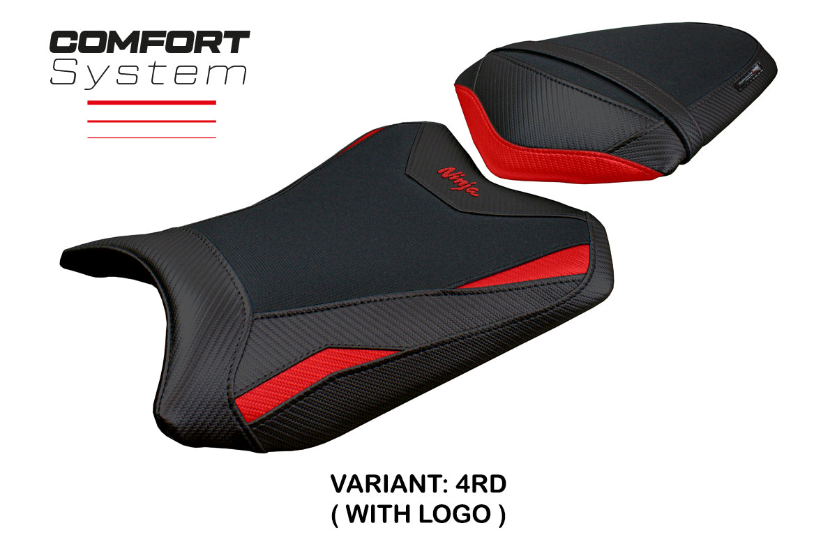 Kawasaki Ninja 300 2013 2014 2015 2016 2017 Seat Cover Tappezzeria Comfort Red