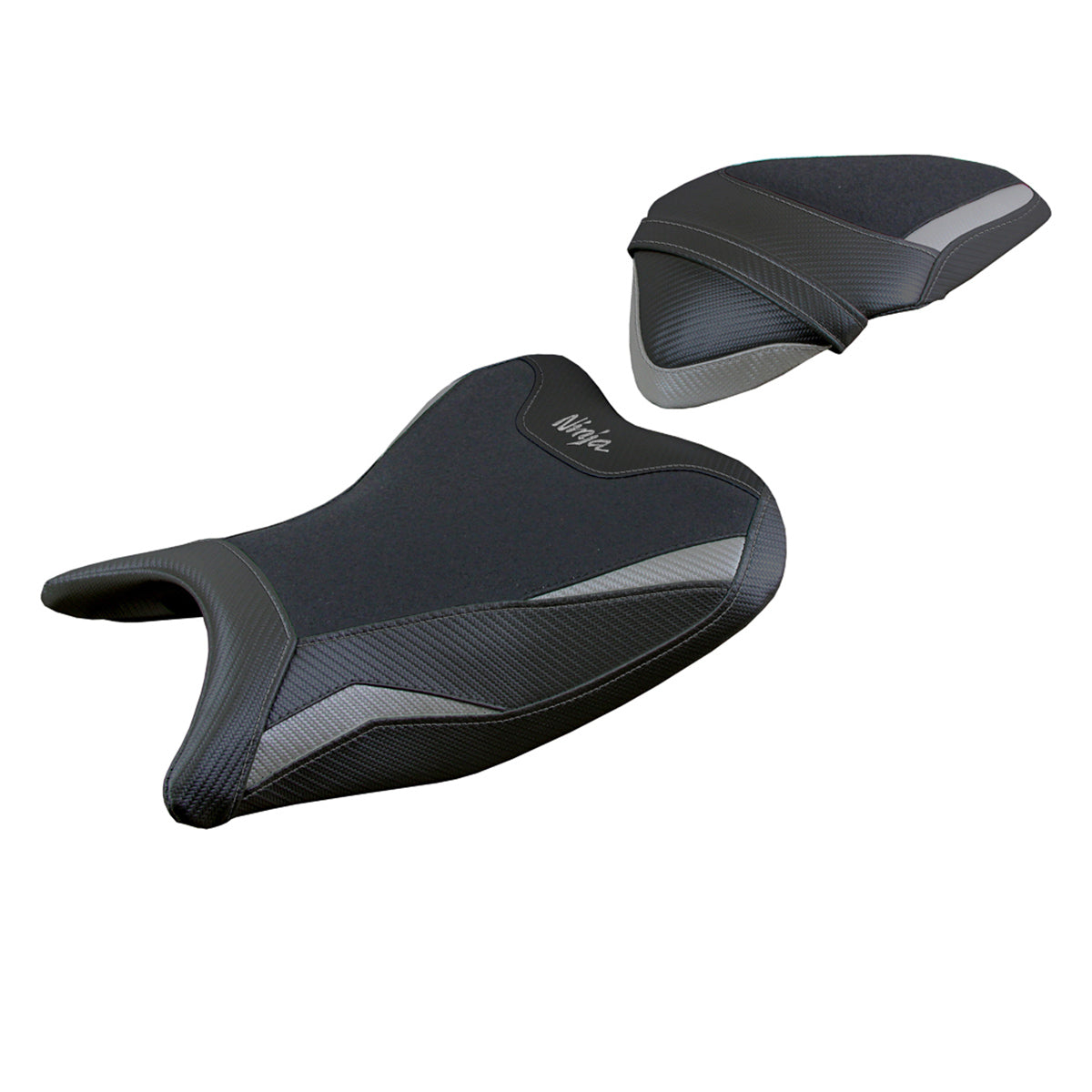 Kawasaki Ninja 400 2018-2023 Seat Cover Tappezzeria Italia Ultragrip in Grey