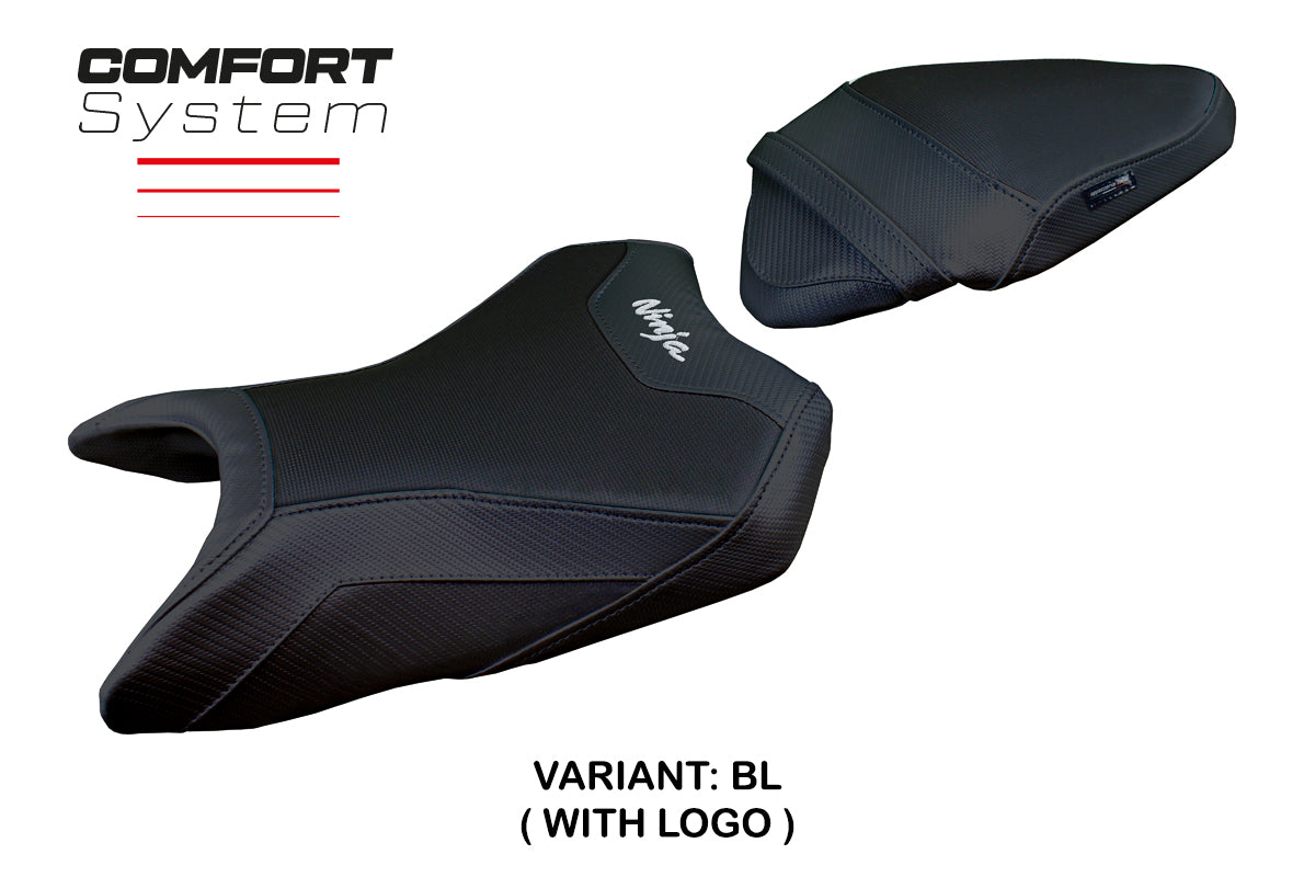 Kawasaki Ninja 500 2024-2025 Seat Cover Tappezzeria Italia Comfort in Black