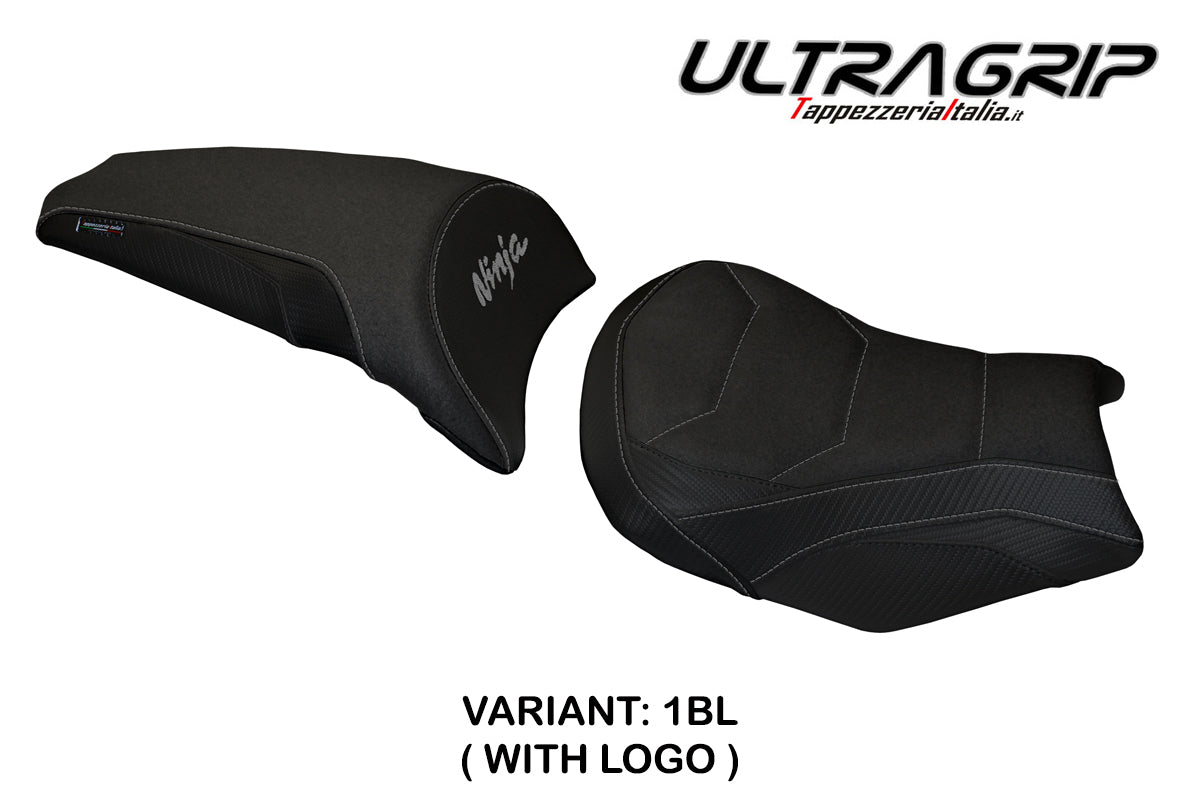 Kawasaki Ninja 650 Z650 2017-2025 Seat Cover Tappezzeria Italia Ultragrip in Black