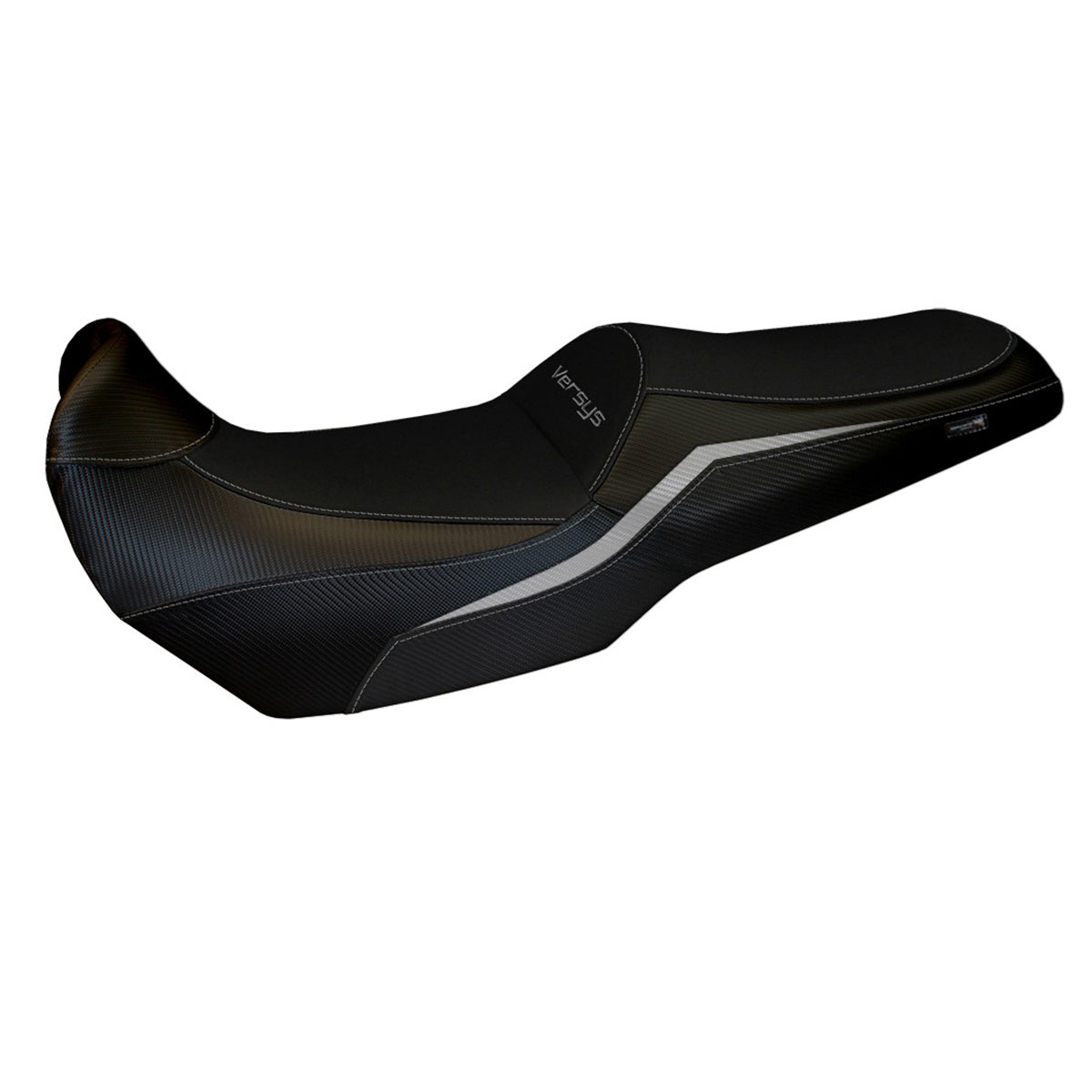 Kawasaki Versys 1100 2025 Seat Cover Tappezzeria Silver Black