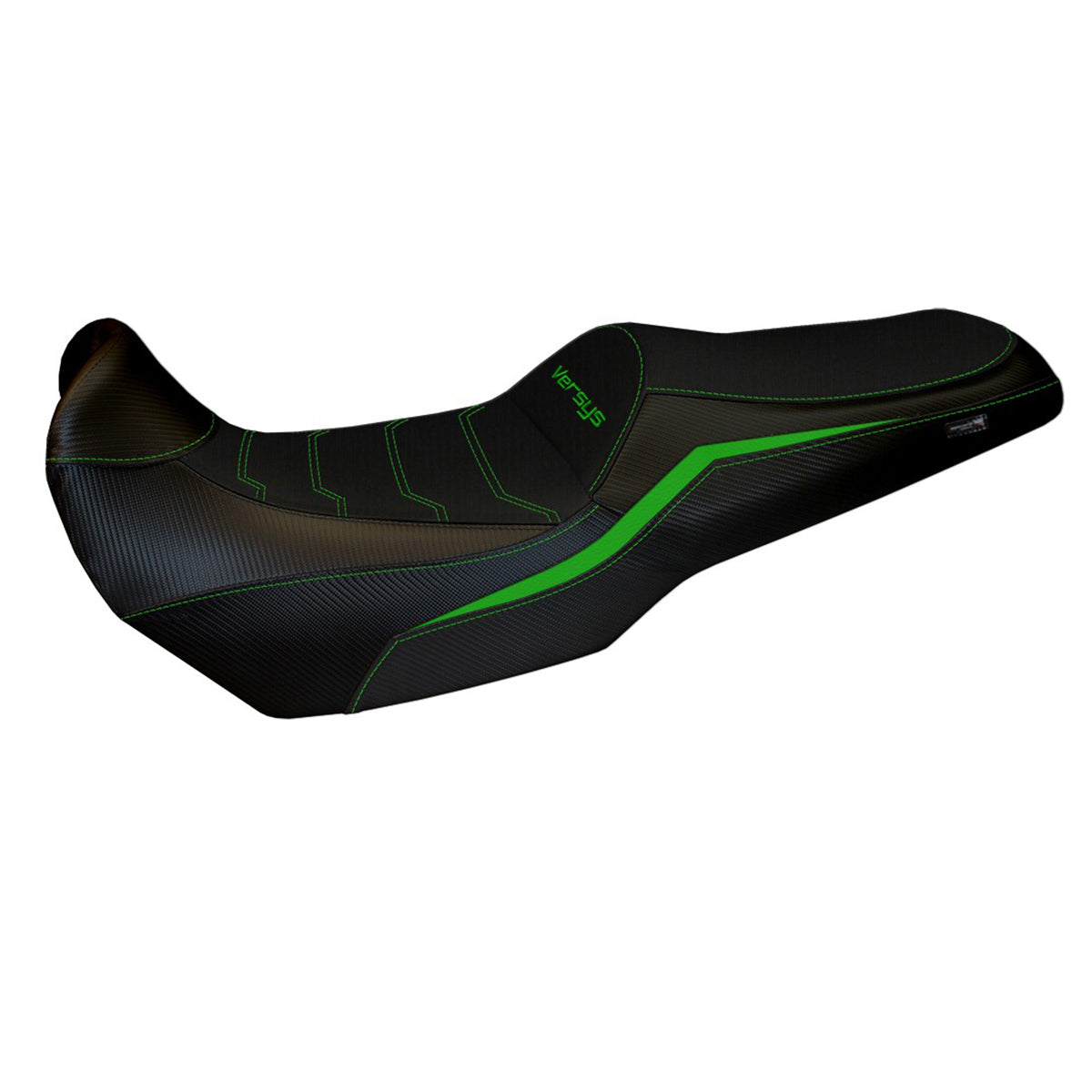 Kawasaki Versys 1100 2025 Seat Cover Tappezzeria Comfort Green Black