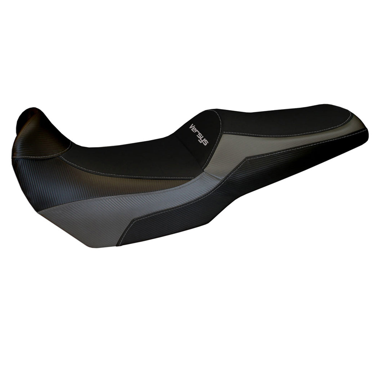 Kawasaki Versys 1000 2011-2018 Seat Cover Tappezzeria Italia in Grey and Black