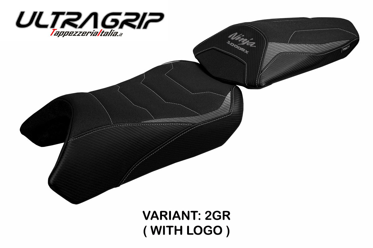Kawasaki Ninja 1000 / 1000 SX 2020-2024 Seat Cover Tappezzeria Italia Ultragrip in Grey
