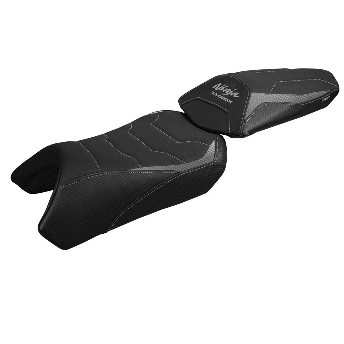 Kawasaki Ninja 1100 SX 2025 Seat Cover Tappezzeria Ultragrip Grey Black