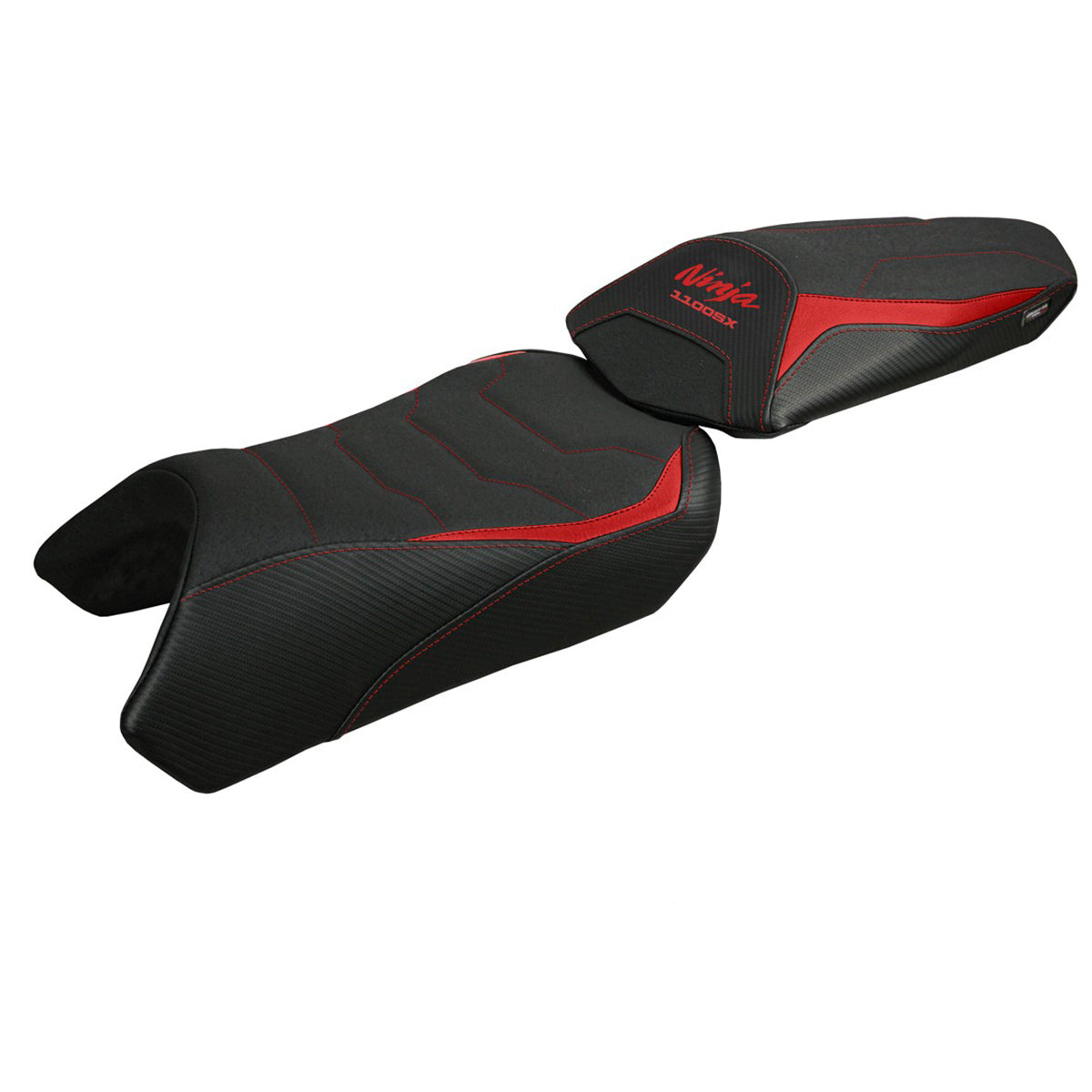 Kawasaki Ninja 1100 SX 2025 Seat Cover Tappezzeria Ultragrip Red Black
