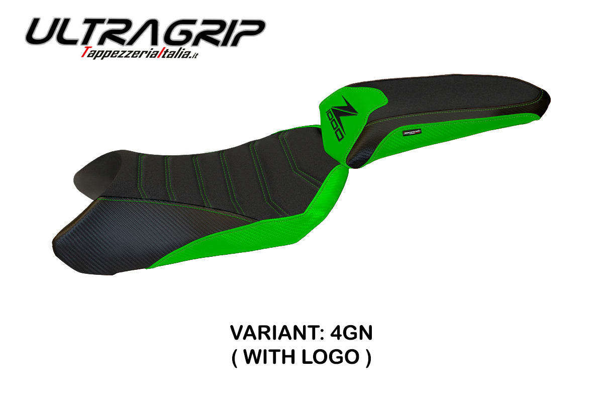 Kawasaki Ninja 1000 Z1000 SX 2011-2016 Seat Cover Tappezzeria Italia Ultragrip in Green