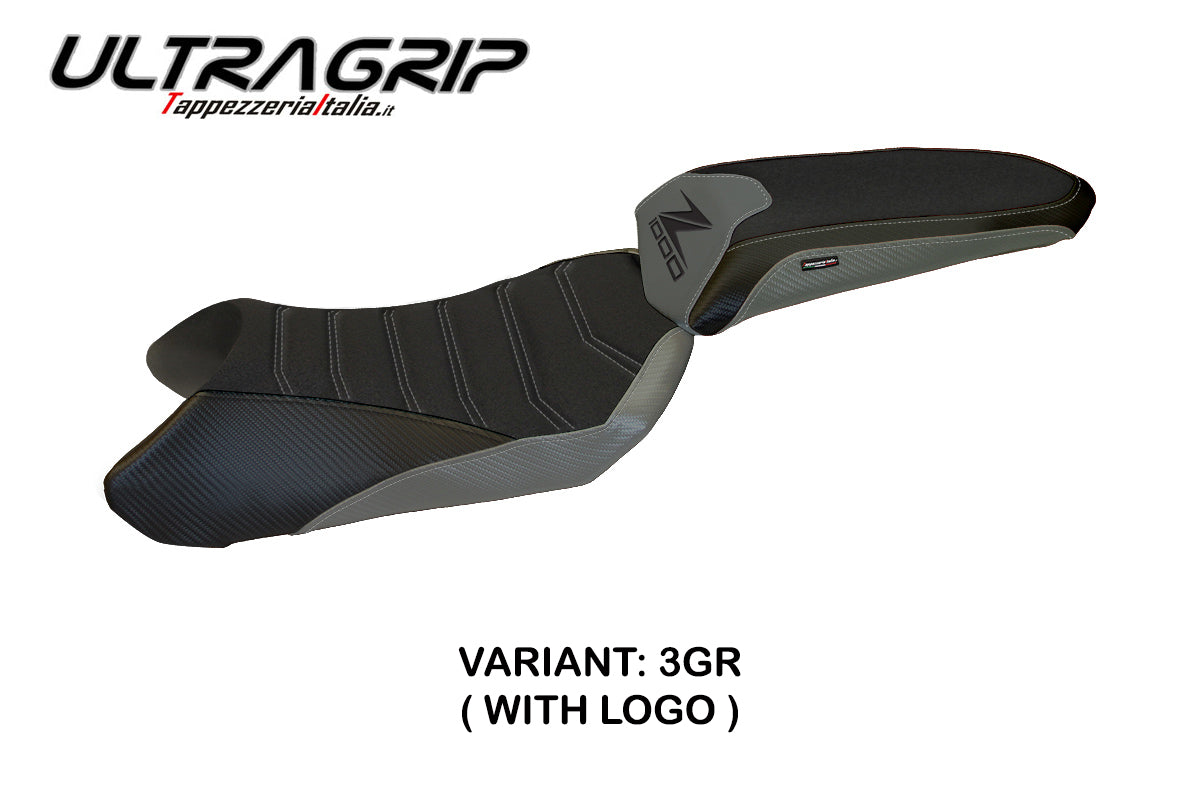 Kawasaki Ninja 1000 Z1000 SX 2017-2019 Seat Cover Tappezzeria Italia Ultragrip in Grey