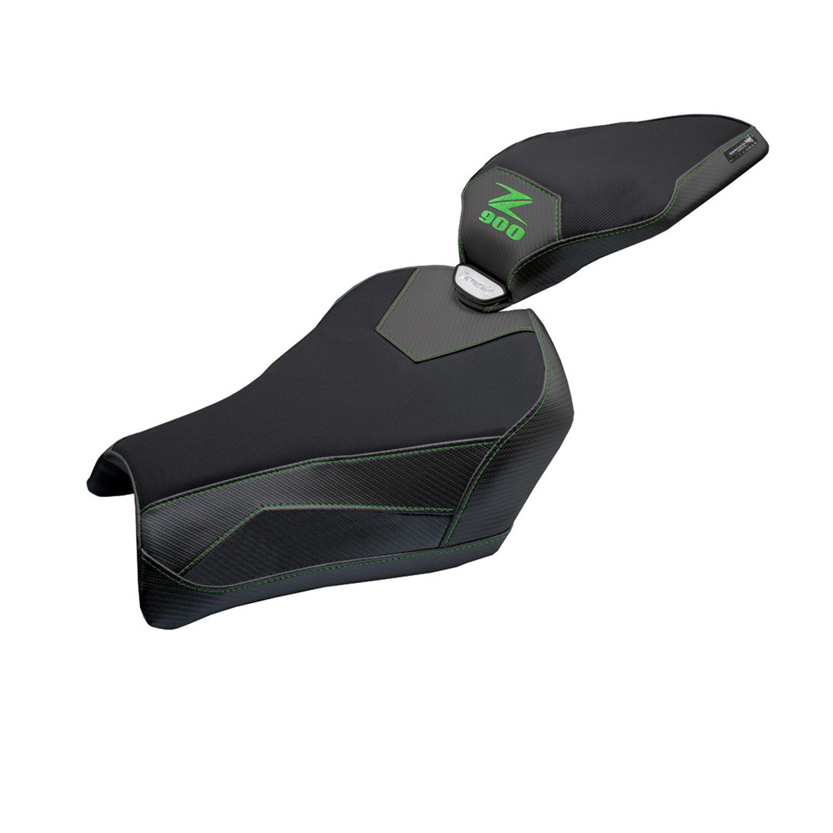 Kawasaki Z900 2025 Seat Cover Tappezzeria Black Green