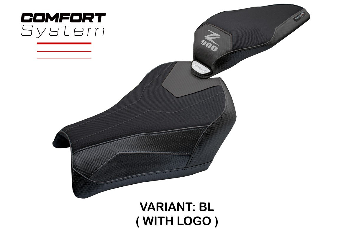 Kawasaki Z900 2025 Seat Cover Tappezzeria Comfort Black