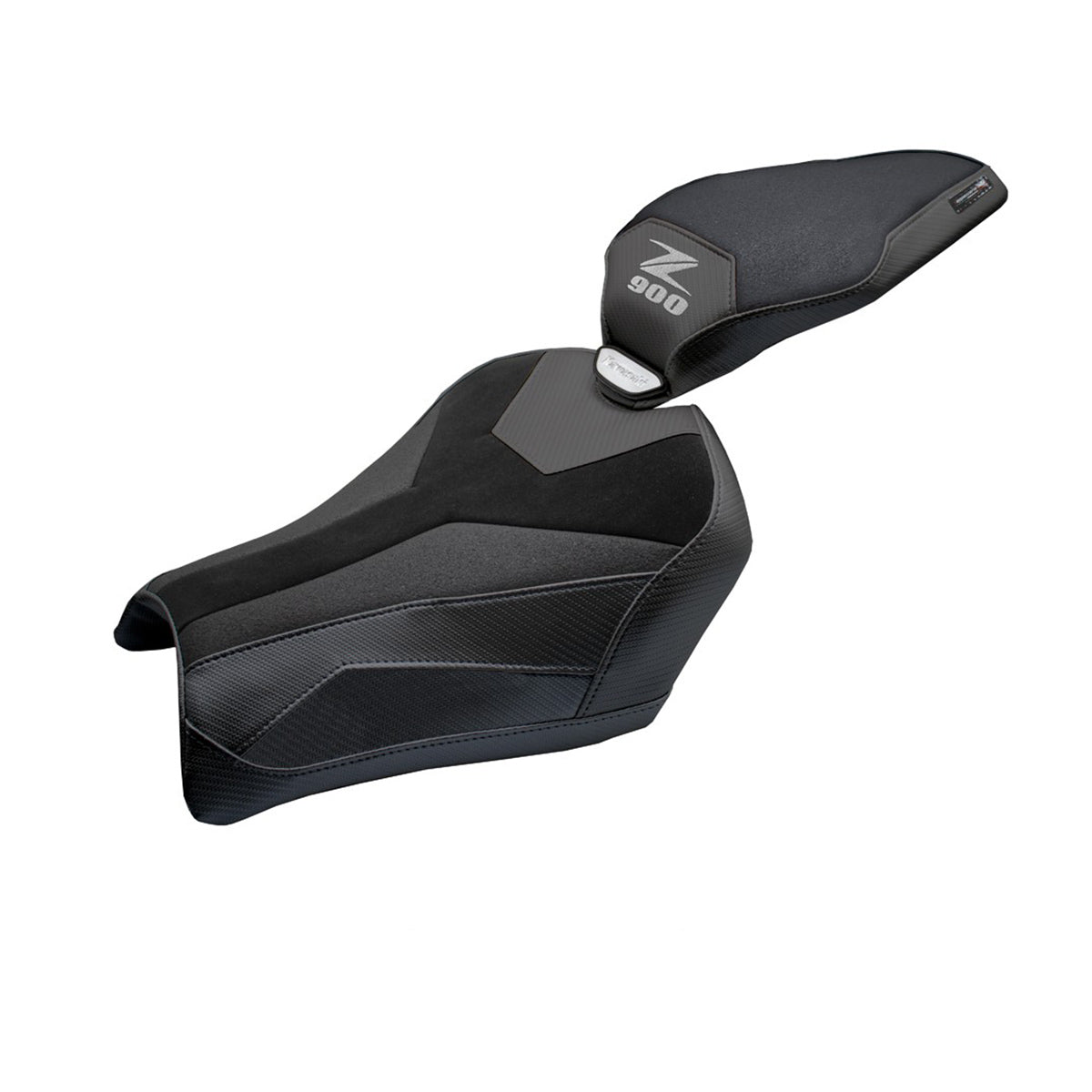 Kawasaki Z900 2025 Seat Cover Tappezzeria Velvet Ultragrip Black