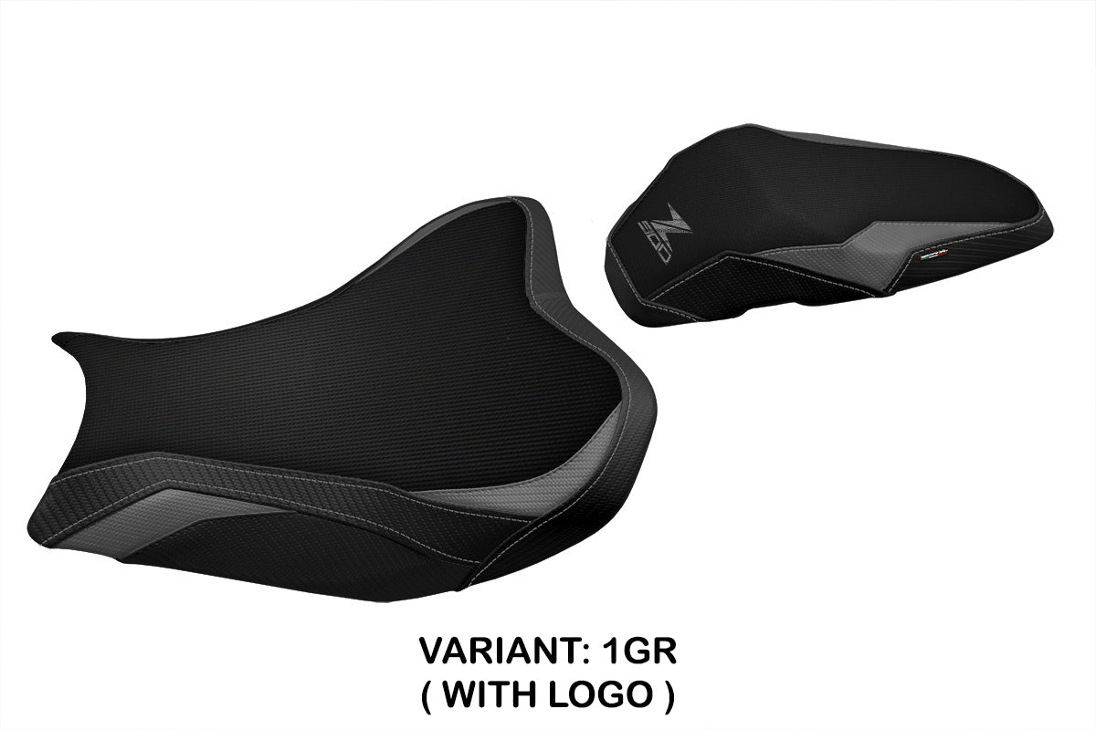 Kawasaki Z900 2017-2024 Seat Cover Tappezzeria Italia in Grey and Black