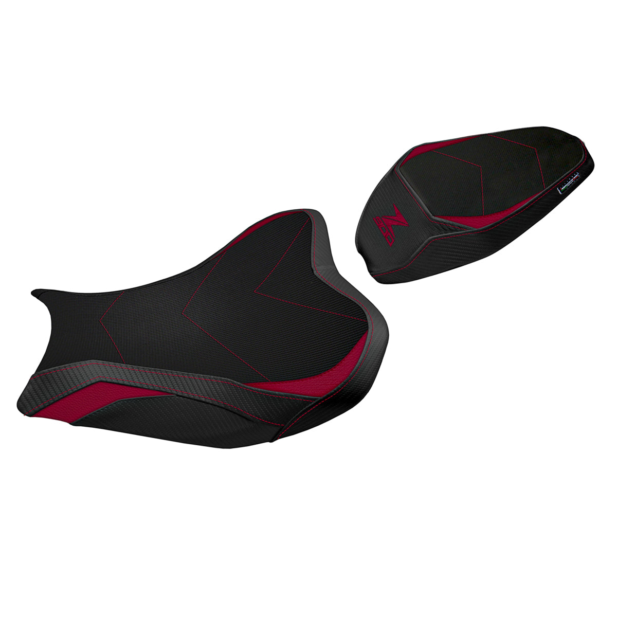 Kawasaki Z900 2017-2024 Seat Cover Tappezzeria Italia Comfort in Bordeaux Black