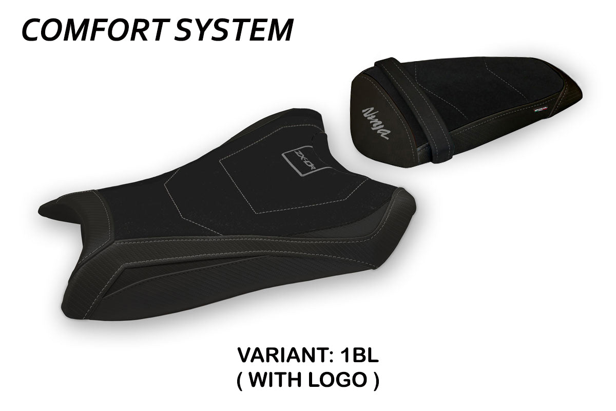 Kawasaki Ninja ZX10R 2011-2015 Seat Cover Tappezzeria Italia Comfort in Black