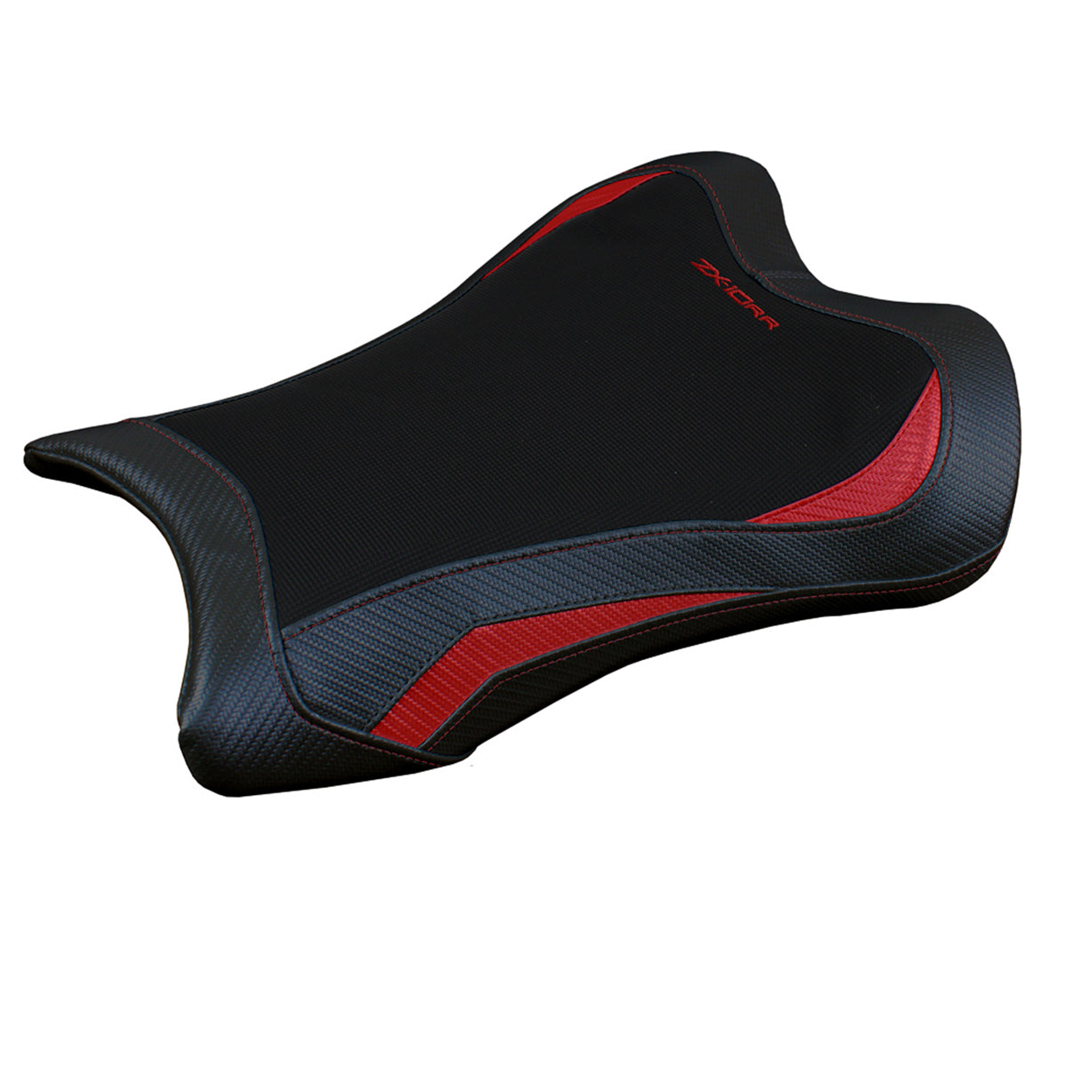 Kawasaki Ninja ZX10RR 2021-2025 Seat Cover Tappezzeria Italia in Red and Black
