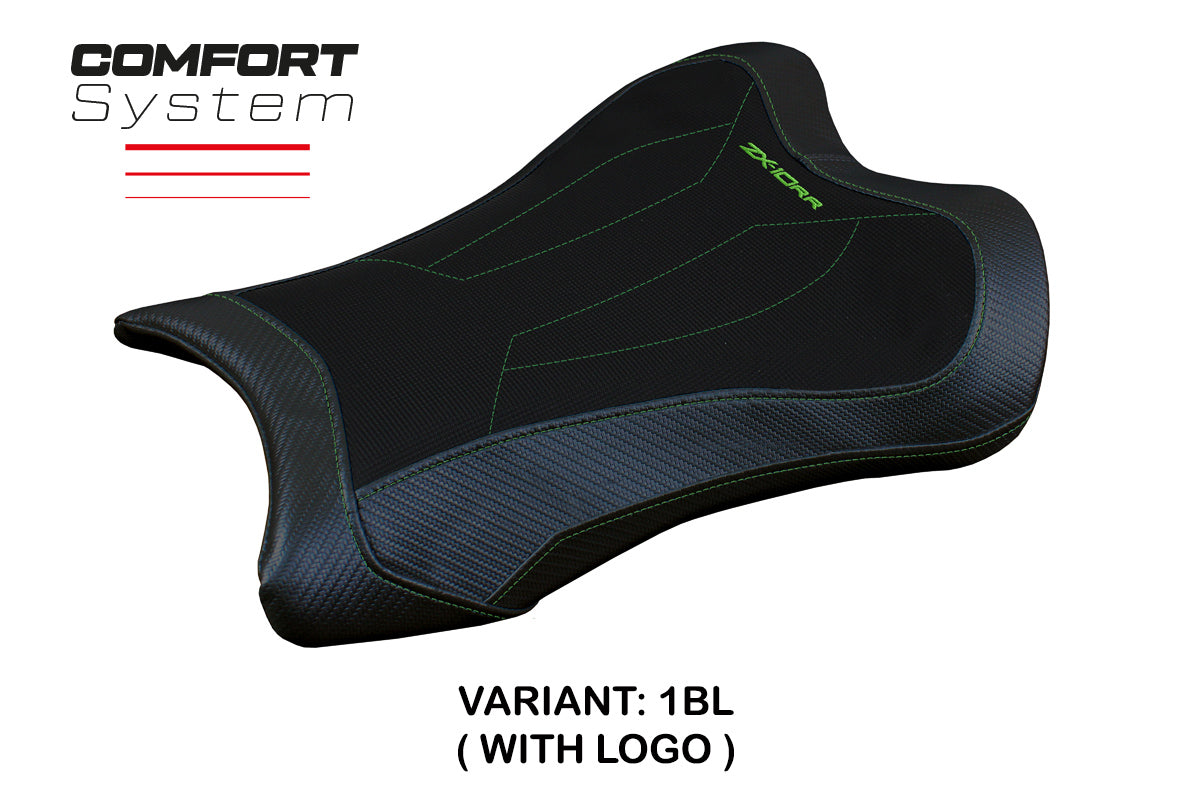 Kawasaki Ninja ZX10RR 2021-2025 Seat Cover Tappezzeria Italia Comfort in Black