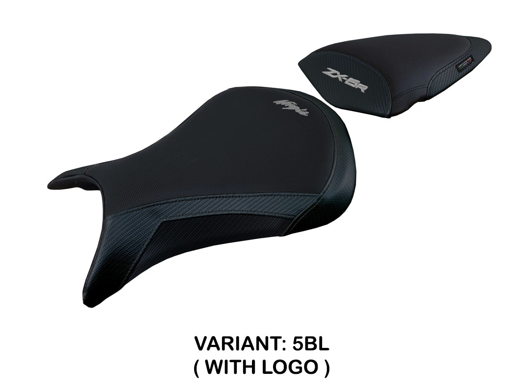 Kawasaki Ninja ZX6R 2005 2006 Seat Cover Tappezzeria Italia in Black