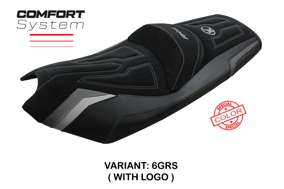 Kymco AK 550 2017-2024 Seat Cover Tappezzeria Italia Comfort in Black