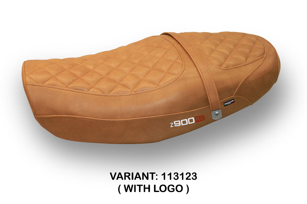 Kawasaki Z900RS 2018-2025 Seat Cover Tappezzeria Leather Camel