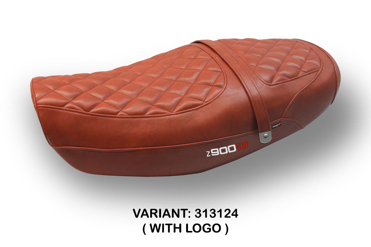 Kawasaki Z900RS 2018-2025 Seat Cover Tappezzeria Leather Brick