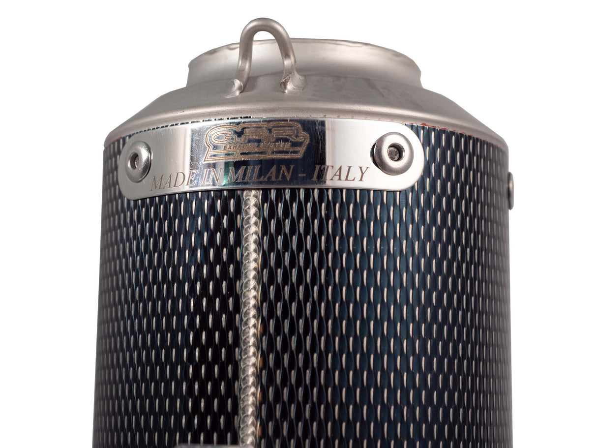 GPR Exhaust System Fantic Motor XMF 125 2021-2023, M3 Poppy , Slip-on Exhaust Including Removable DB Killer, Link Pipe and catalyst