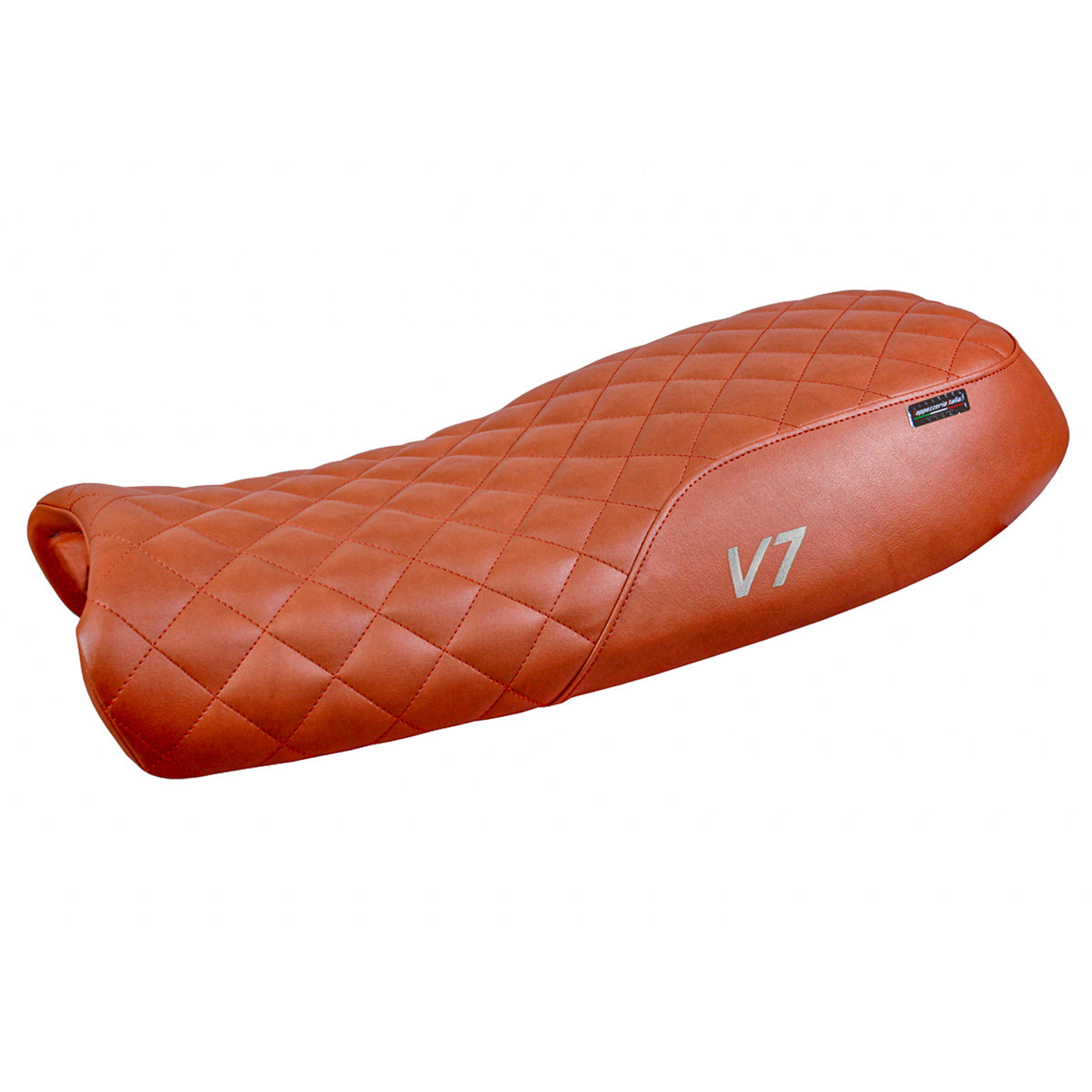 Moto Guzzi V7 2011-2020 Seat Cover Tappezzeria Italia in Dark Brick