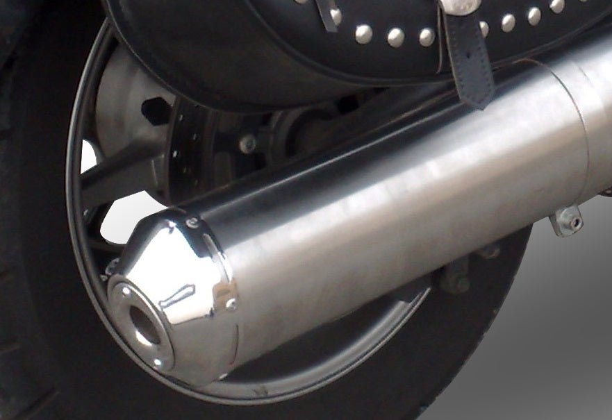 Yamaha Xvs 1300 Midnight Star 2006-2014 Exhaust GPR Slip-on Inox Oval Bomb
