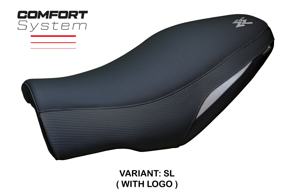 Moto Morini Seiemmezzo 2022-2025 Seat Cover Tappezzeria Italia Comfort in Silver