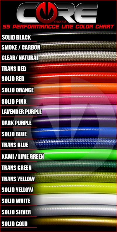 Honda CBR F4/F4i (01-07) Front Brake Line Kit (#MSF2158)