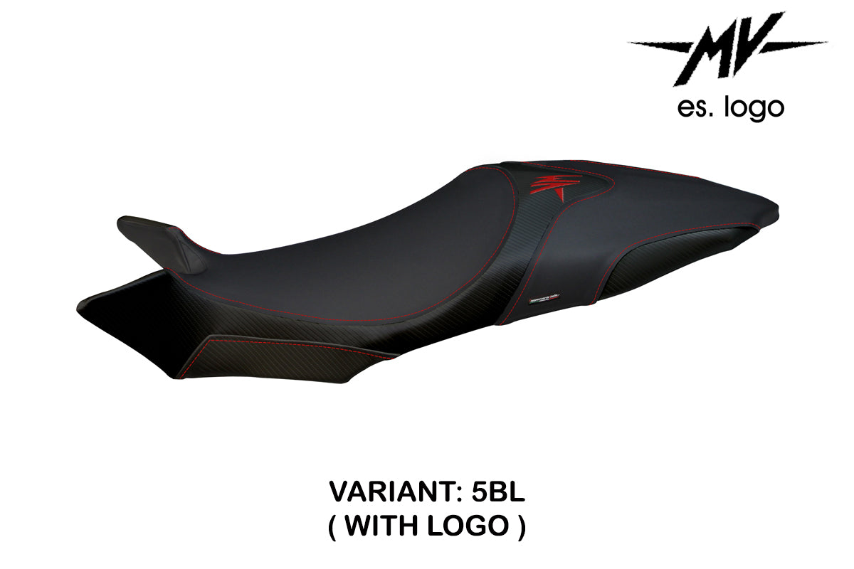 MV Agusta Brutale 920 1090 1090R 2009-2015 Seat Cover Tappezzeria Italia in Black