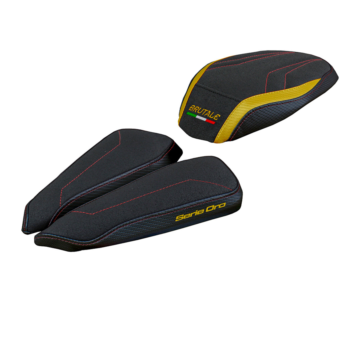 MV Agusta Brutale 1000RR 2020-2025 Seat Cover Tappezzeria Italia Ultragrip in Gold