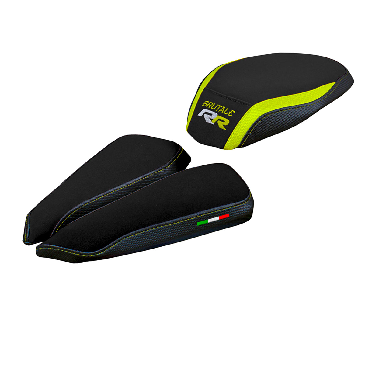 MV Agusta Brutale 1000RR 2020-2025 Seat Cover Tappezzeria Italia in Yellow and Black