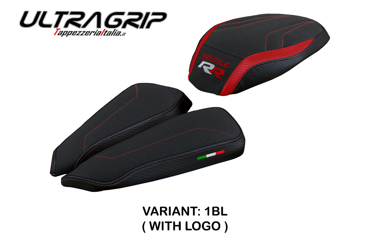 MV Agusta Brutale 1000RR 2020-2025 Seat Cover Tappezzeria Italia Ultragrip in Black