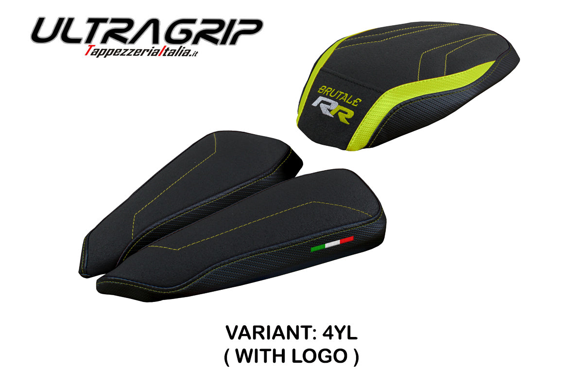 MV Agusta Brutale 1000RR 2020-2025 Seat Cover Tappezzeria Italia Ultragrip in Yellow