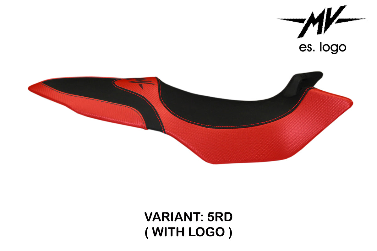 MV Agusta Brutale 675 800 2012-2015 Seat Cover Tappezzeria Italia in Red