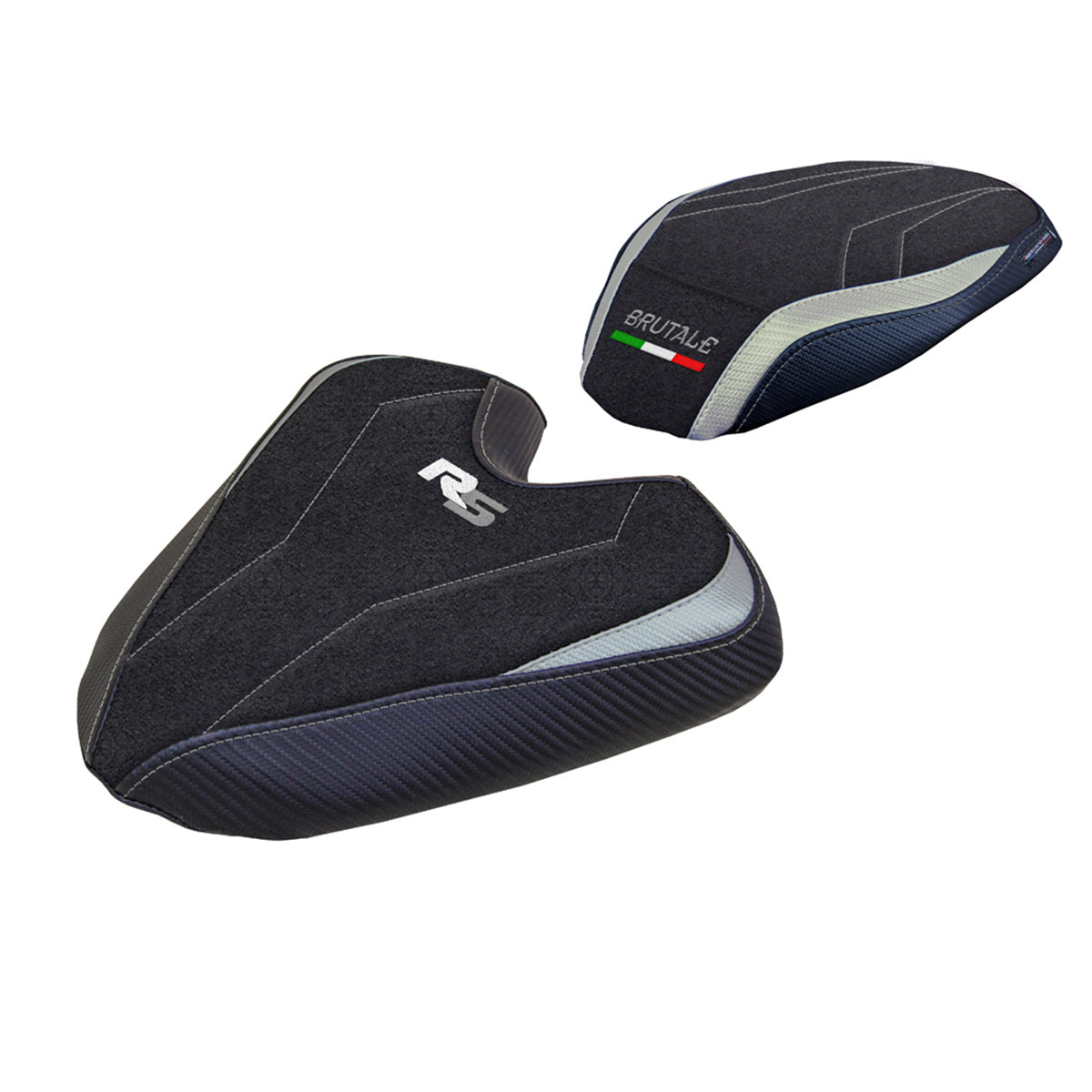 MV Agusta Brutale 1000RS 2021-2025 Seat Cover Tappezzeria Ultragrip in Silver