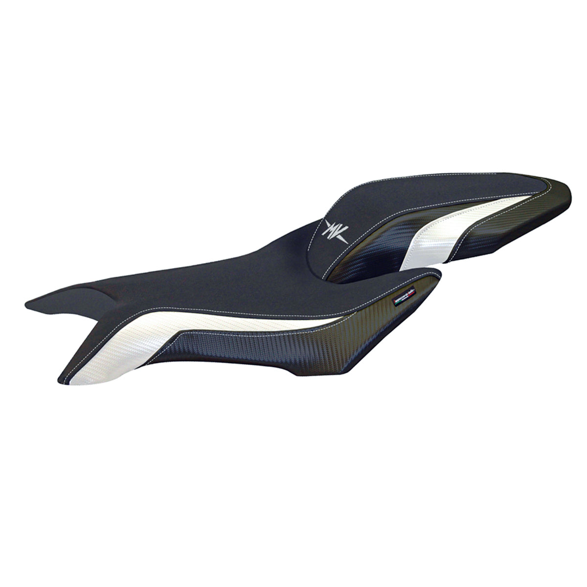 MV Agusta Brutale 800 2016-2025 Seat Cover Tappezzeria Italia in White